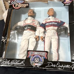 Dale Earnhardt & Dale Earnhardt JR action figures! Collectibles, vintage!!!!